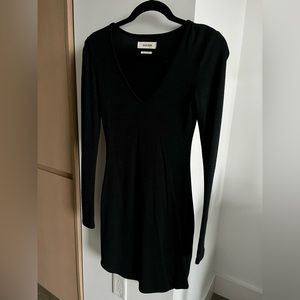 ARITZIA TNA- Black Long Sleeve Dress (XS)